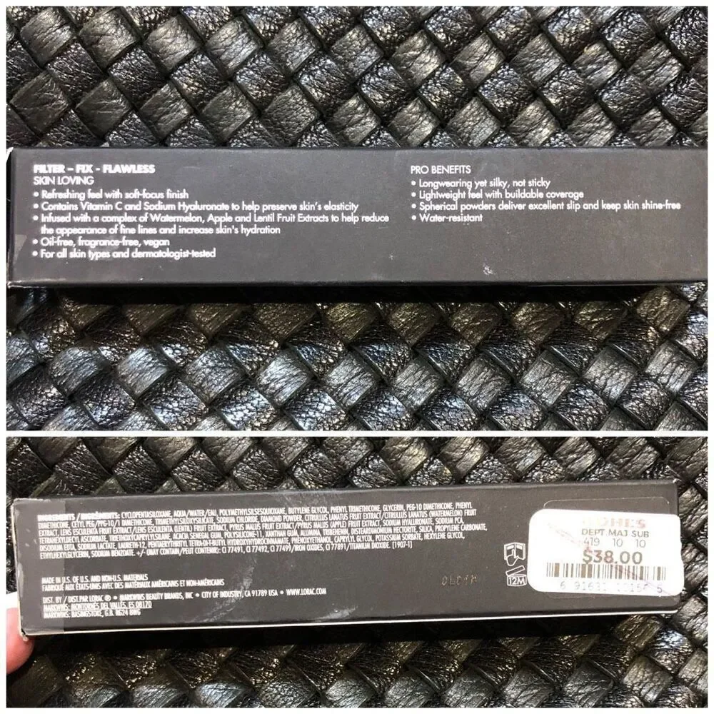 LORAC - 🎉HP X 3 🎉 NWT (Imperfect Box) PRO Soft Focus Long-Wear Foun/18 Med Dark